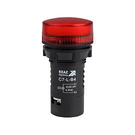 Лампа светодиодная красная 24 В AC/DC XB7EV04BP C7-L-B4  362150 КЭАЗ