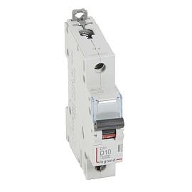 Выключатель автоматический DX3 10А 1П однополюсный D 10кА 407969 Legrand