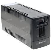 ИБП линейно-интерактивный, 650 ВА, 390 Вт, 2 х CEE 7 (евророзетка) CEE-E Pro 650 VA DEXP