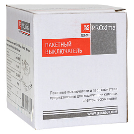 Пакетный выключатель ПВ 2-16 М3 кар. IP30 EKF PROxima