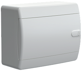 Бокс пластиковый ЩРН-П- 8 IP41 навесной UNION Compact бел. дв. 170х218х103 UIC-KP13-N-08-41-K01 /уп.8шт/ IEK