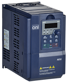 Преобразователь частоты A650 380В 3Ф 5,5кВт 13А M A650-33E055TM ONI