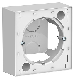 Коробка для наружного монтажа Atlasdesign белый ATN000100 Schneider Electric