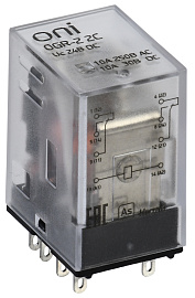 Реле общ. назнач. OGR-2 2C 24В DC OGR-2-2C-DC24V ONI