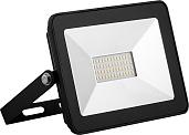 Прожектор светодиодный уличный LED 2835SMD, 30W 4000K AC220V/50Hz IP65, черный в компактном корпусе, SFL90-30 55076 SAFFIT