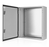 Щит 500х600х250 (ШхВхГ) IP66 ЩМП 5625 ОЩН с монтажной панелью, с люком RAL 7035 6-020л Элма