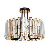 Люстра AMBER 40Вт IP20 A1028PL-6BK Arte Lamp