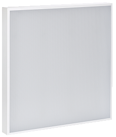 LIGHTING PRO Светильник светодиодный ДВО 1201A 40Вт 5000К IP54 595х595мм призма БАП 3ч IEK