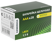 Батарейка (элемент питания) щелочная Alkaline LR03/ААА (28/бокс) ABT-LR03-ST-B28-G GENERICA