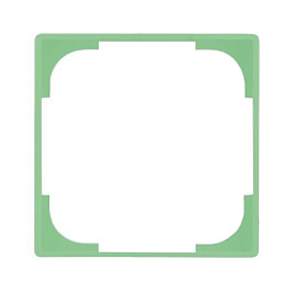 Накладка декоративная Basic55 скрытой установки салатовый 1726-0-0224 2CKA001726A0224 ABB