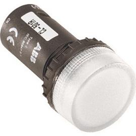 Лампа сигнальная CL-513W белая со встроенным светодиодом 110ВAC  1SFA619402R5135 ABB