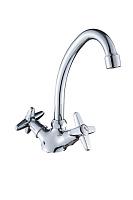 Смеситель для кухни двухрычажный Ekko E4112-1
