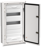 Корпус металлический ЩРв-36 (1х36) 630х365х130мм IP31 белый (одна дверь) TI5-50-V-036-31 TITAN 5 IEK