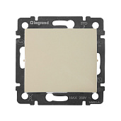 Изображение товара Переключатель одноклавишный Valena скрытой установки IP20 перекрестный (сх.7) бежевый 774307 Legrand