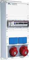 Бокс M32/2JFB CTFL с розетками и фланцами в сборе, металл, IP44 2CMA100022R1000 ABB