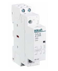 Контактор модульный 2НО 25А 230В МК-103 18064DEK DEKraft SE