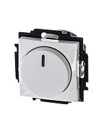 Светорегулятор (диммер) Busch-Dimmer Basic55 скрытой установки с центральной платой, альпийский белый 6515-0-0842 2CKA006515A0842 ABB