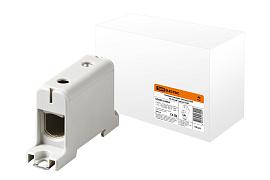 Клемма силовая вводная КВС 2 ввода 16-95 кв.мм серая SQ0833-0004 TDM