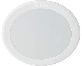 Светильник светодиодный ДВО LED 9Вт 4000K 650Лм IP20 круг белый D105мм 59449 MESON 929003286302 Philips