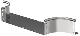 Отвод Т-образный плавный  тип Г01 ESCA 100х400мм  COT01-0-100-400 IEK