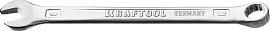 KRAFTOOL 8 мм, Cr-V, хромированный, комбинированный гаечный ключ 27079-08