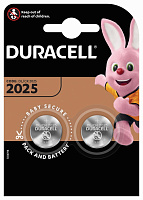 Батарейка (элемент питания) CR2025 3V BL2 Б0037272 Duracell