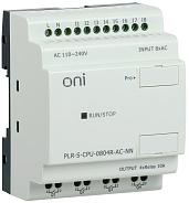 Логическое реле PLR-S. CPU0804(R) 220В AC без экрана PLR-S-CPU-0804R-AC-NN ONI