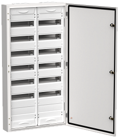 Корпус металлический ЩРн-168 (2х84) 1085х570х140 IP54 белый TITAN 5 TI5-50-N-2X084-54 IEK