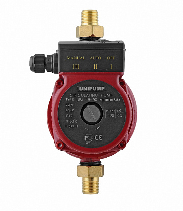Изображение товара Циркуляционный насос UNIPUMP UPА 15-90 160 120 Вт для системы отопления и водоснабжения