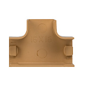 Угол T-образный (16х16) (4 шт) Plast PROxima под светлое дерево tchl-16-16x4 EKF