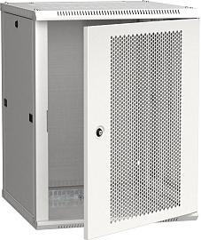 ITK Шкаф LINEA W 15U 600x600 мм дверь перфорированная, RAL7035 LWR3-15U66-PF IEK