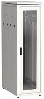 ITK Шкаф сетевой 19" LINEA N 42U 600х1000 мм стеклянная передняя дверь серый LN35-42U61-G IEK