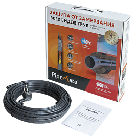 Секция нагревательная кабельная PipeMate 25Вт/м 10м