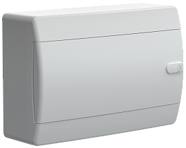 Бокс пластиковый ЩРН-П-12 IP41 навесной UNION Compact бел. дв. 195х290х103 UIC-KP13-N-12-41-K01 /уп.8шт/ IEK