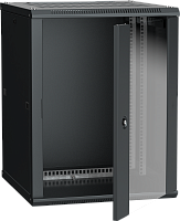 ITK Шкаф LINEA W 12U 600x600 мм дверь стекло, RAL9005 LWR5-12U66-GF IEK