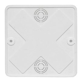 Коробка разветвительная KMP-030-032 наружная, 100х100х25, белая EKF PROxima