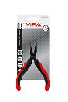 Длинногубцы 115 мм мини двухкомпонентные ручки VIRA 311052