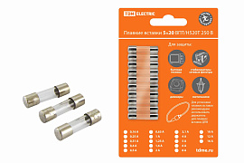 Плавкая вставка ВПБ6-7 1А 250В TDM упак (10 шт.) SQ0738-0007