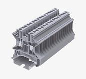 Клемма двухуровневая сечением 2.5мм, серая TUD2.5-2-GY SUPU