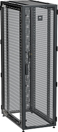 ITK by ZPAS Шкаф серверный 19" 45U 600х1200мм одностворчатые перфорированные двери черный РФ
