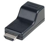 Приемник HDMI сигнала (v1.3) пассивный по одному кабелю витой пары(не экранированной) до 40м(1080p). HE01SER SC&T