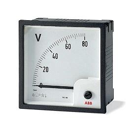 Вольтметр переменного тока прямого включения VLM-1-500/96 16074285  2CSG113220R4001 ABB