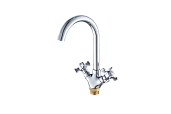 Смеситель для раковины двухрычажный Maxonor MN4524