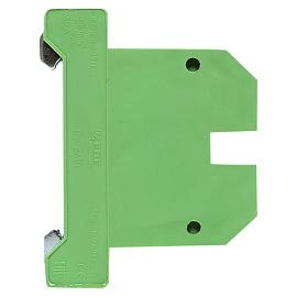 EKF Колодка клеммная ЕК-6/40 JXB желто-зеленая (plc-ek-6/40) /40шт./