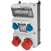 Комбинация розеток кабельных силовых AMAXX 930013R Mennekes