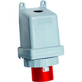 Вилка кабельная силовая для монтажа на поверхность 332BS6W, 32A, 3P+E, IP67, 6ч 2CMA167104R1000 ABB