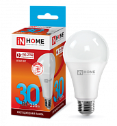 Лампа светодиодная 30,0Вт E27 A70 4000К 2700Лм матовая 230В груша LED-A70-VC 4690612024141 IN HOME