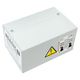 ЯТП 0,25кВА 220/12В (2 автомата) EKF Basic