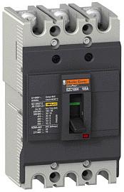 Выключатель автоматический 16А 3П трехполюсный 30кА IP20 EASYPACT EZC100H3016 Systeme Electric
