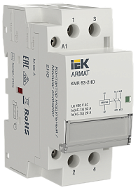 Контактор модульный ARMAT KMR 63А 230В AC 2НО AR-KMR10-063-20-230 IEK